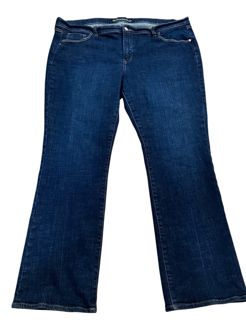 OLD NAVY THE SWEETHEART 90S STRAIGHT LEG DENIM DARK WASH JEANS BLUE PLUS SIZE 20